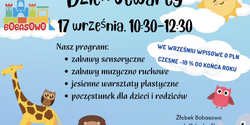 żłobek dzień otwarty